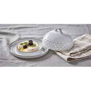 Bistro Brie Baker White Stoneware Everyday