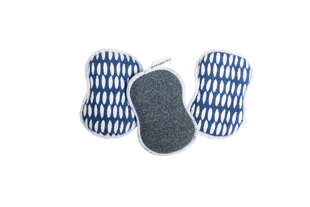 Assorted RE:usable Sponge Set of 3 - Assorted