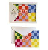 "Checky Thank You Cards (Set of 12)