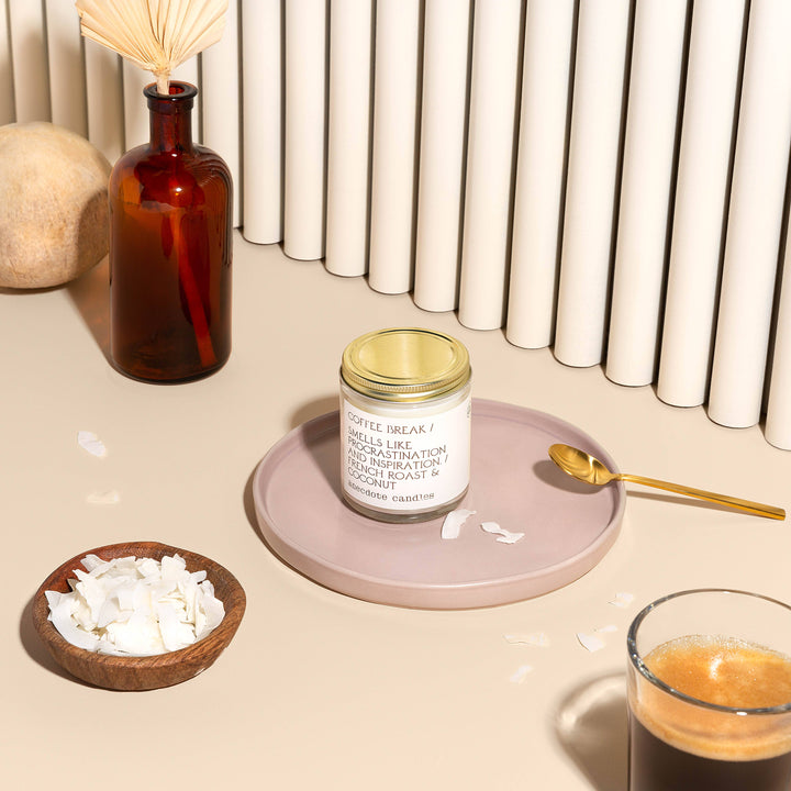 Coffee Break (French Roast &amp; Coconut) Candle