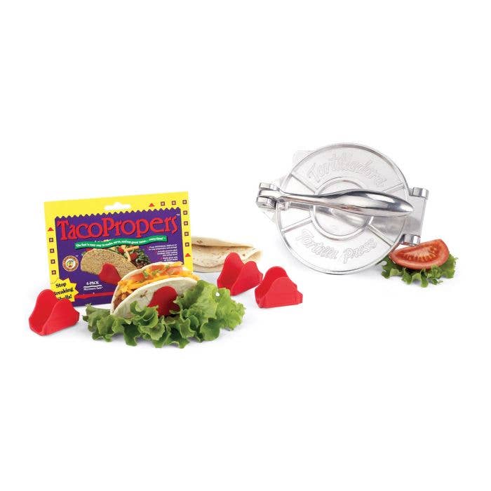HIC Kitchen Tortilla Press, 6in