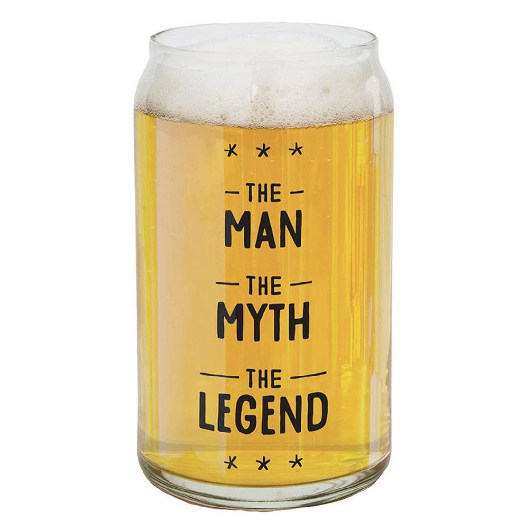 Beer Glass - Man Myth Legend: Material