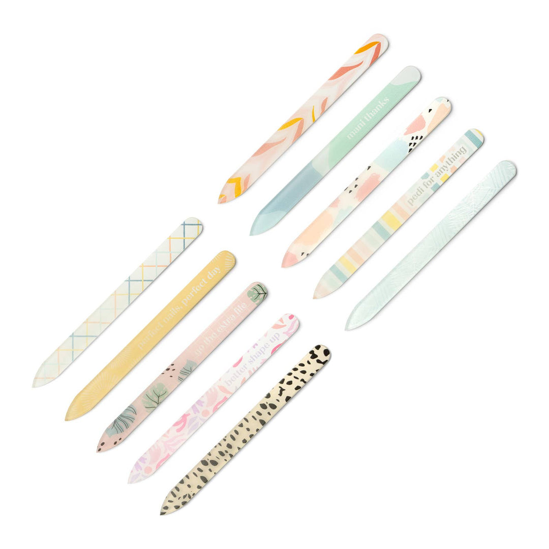 Lemon Lavender Glass Nail File