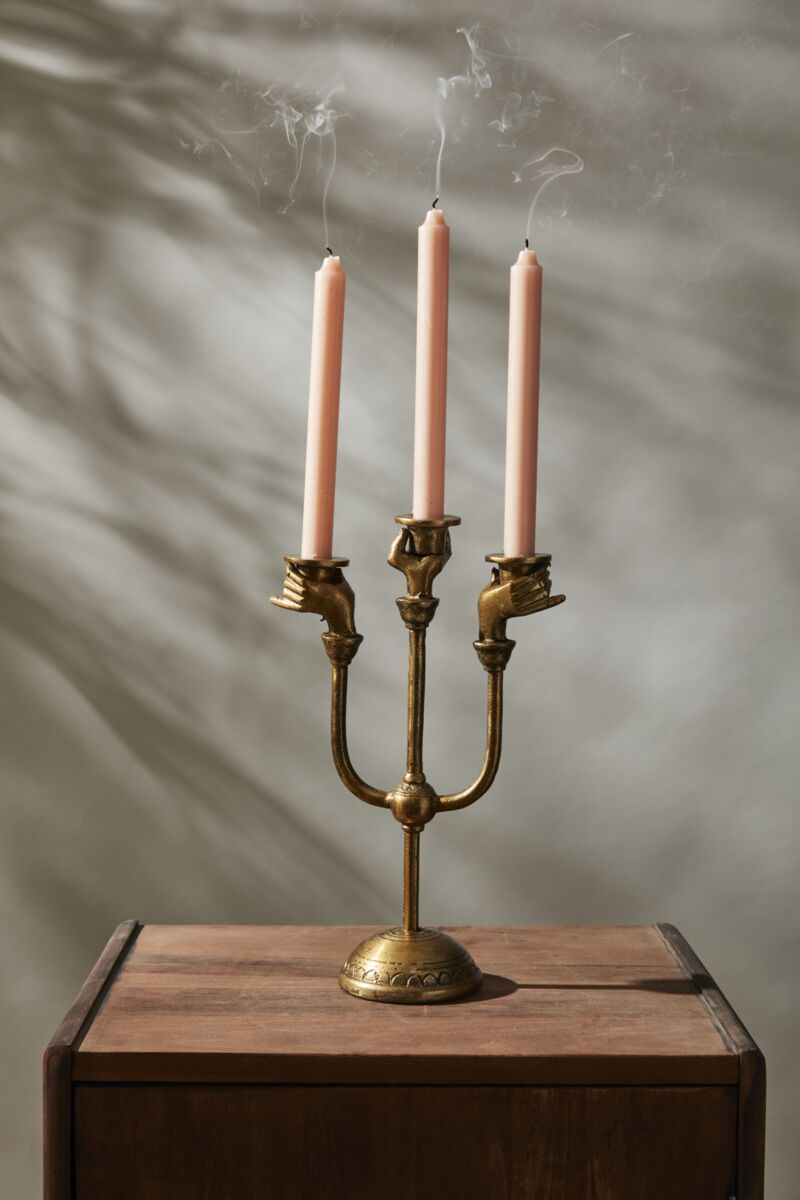Haunted Hands Candleabra