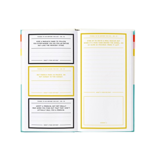 A Million Things to Do Before You Die Journal
