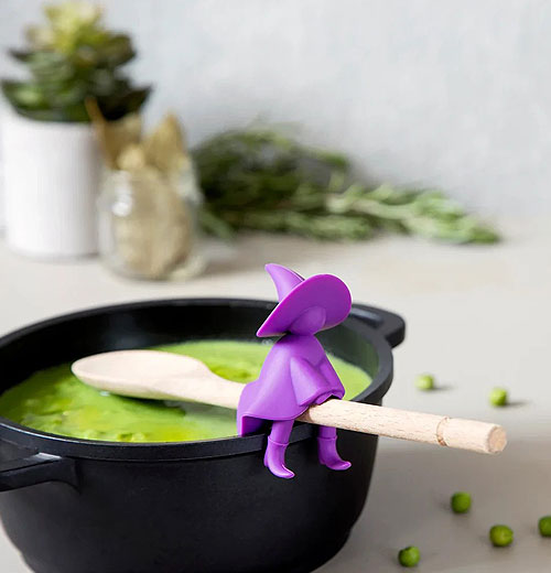 HALLOWEEN Agatha Spoon Holder and Steam Releaser