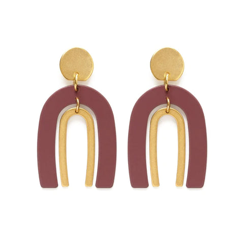 Canyon Arched Earrings