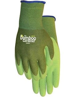 The Bamboo Gardener Rubber Palm Gloves (Medium)