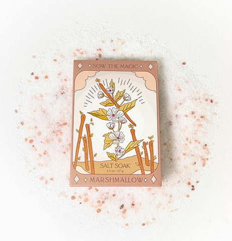Marshmallow Tarot Bath Salt Soak
