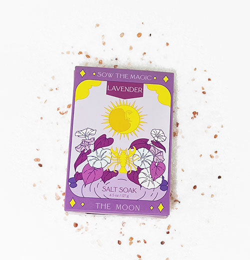 The Moon Salt Soak in Lavender