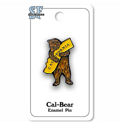 CA Bear Hug Enameled Pin
