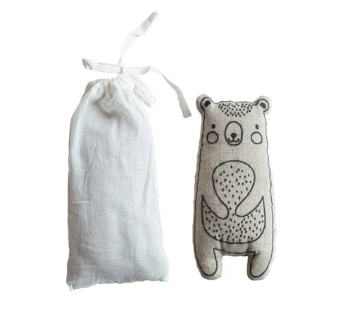 Lentil and Lavender Bear Neck Wrap