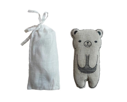 Lentil and Lavender Bear Neck Wrap