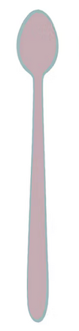 Enameled Stainless Steel Cocktail Spoon