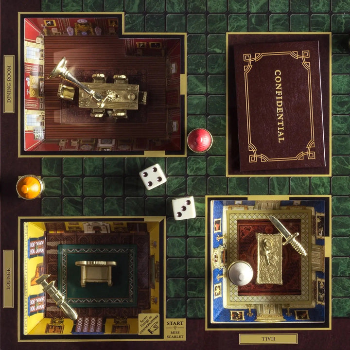 Clue Luxury Edition Tabletop Board Game