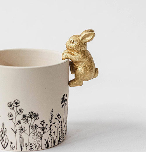 Rabbit Flower Pot Decoration