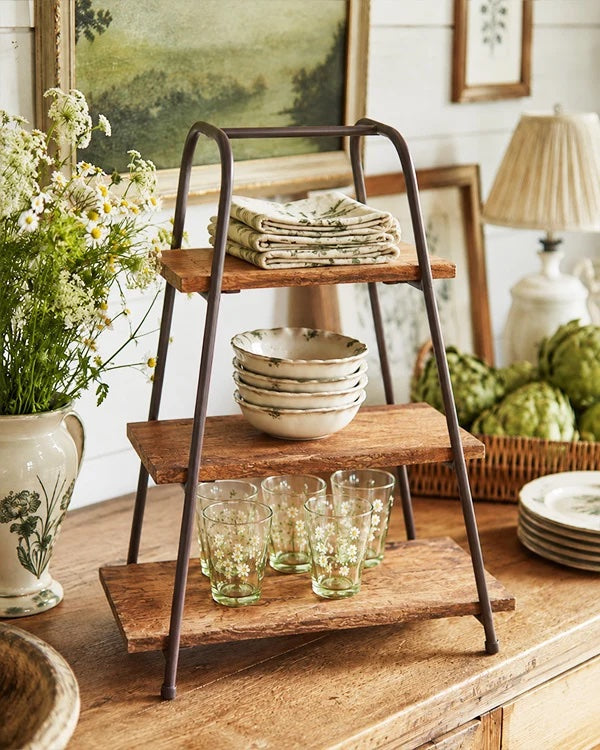 Table Top A-Frame Shelves, 3 Tier