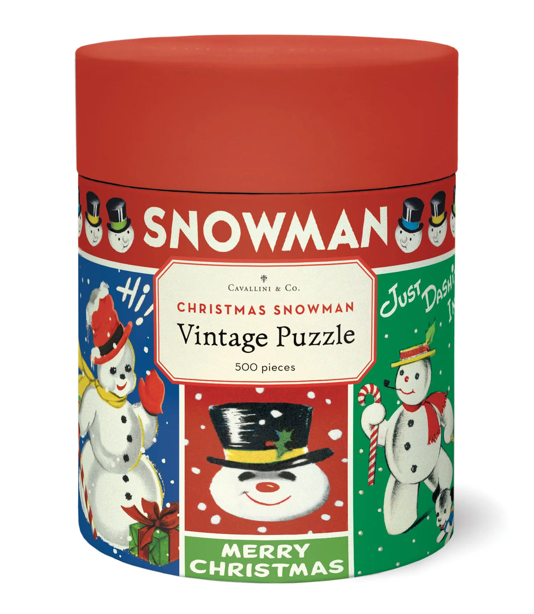Christmas Snowman 500 Piece Puzzle