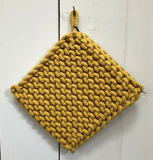 Cotton Crocheted Pot Holder