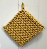 Cotton Crocheted Pot Holder