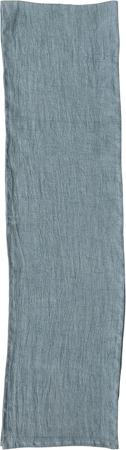 Stonewashed Linen Table Runner