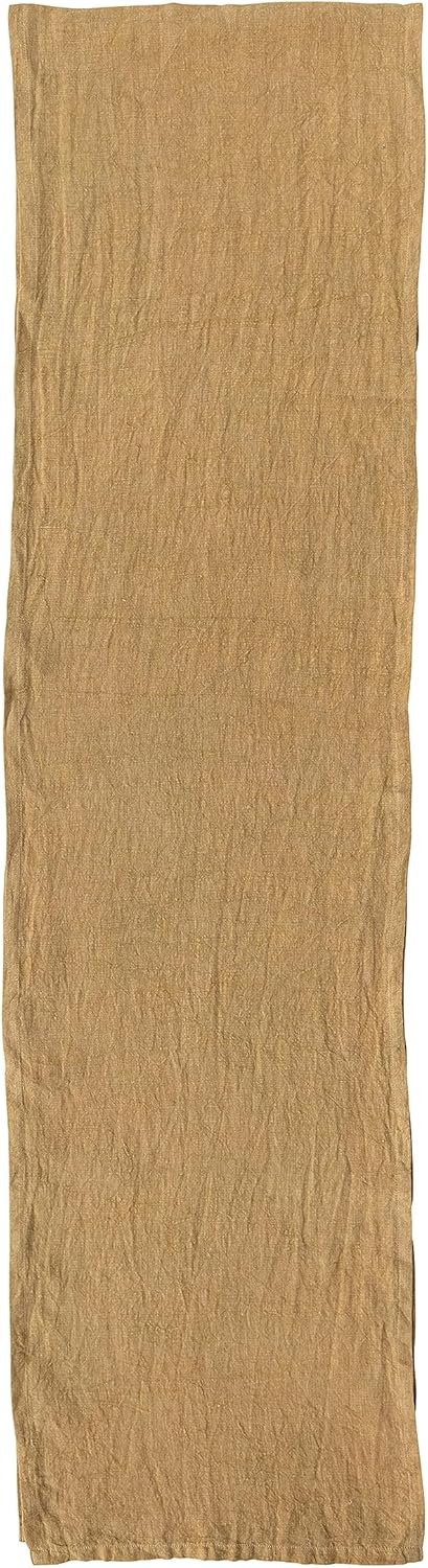 Stonewashed Linen Table Runner