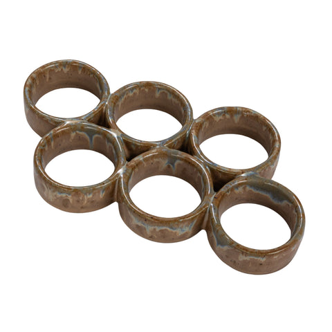 Stoneware Egg Holder