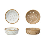 Stoneware Berry Bowl Reactive Glaze