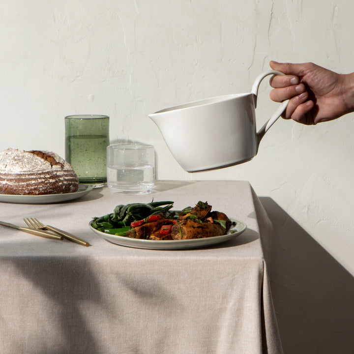Aquarius Oyster Gravy Boat | Sauce Pitcher