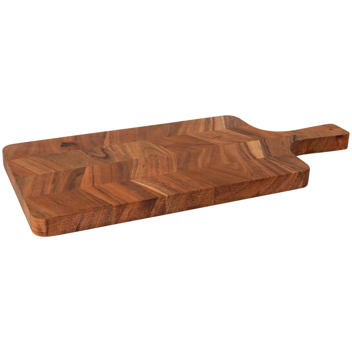 20" Acacia Chevron Serve Paddle