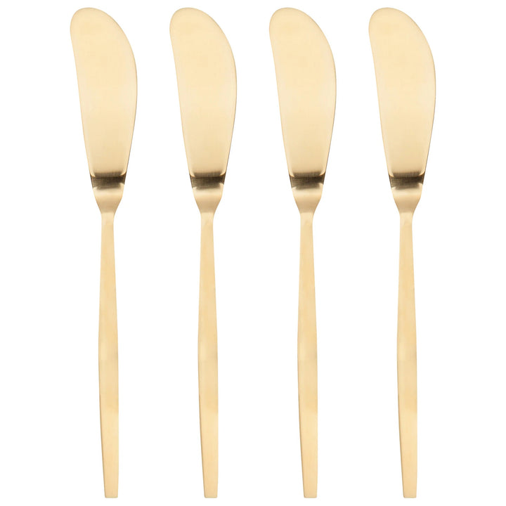 Gold Spreaders, Set of 4