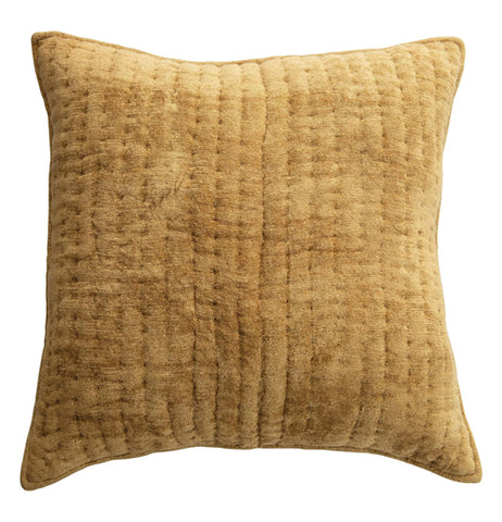 Cotton Pillow, Mustard