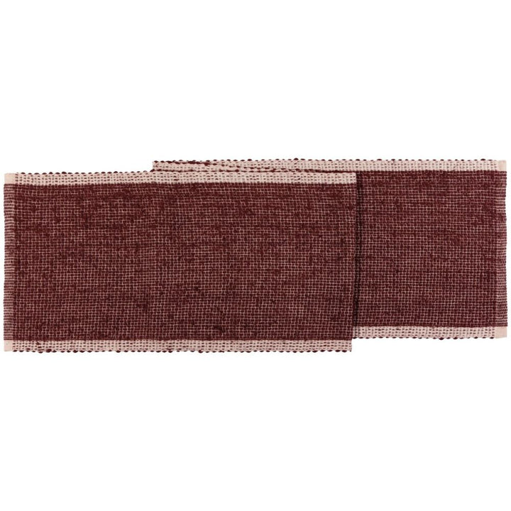 Lattice Garnet 72" Table Runner