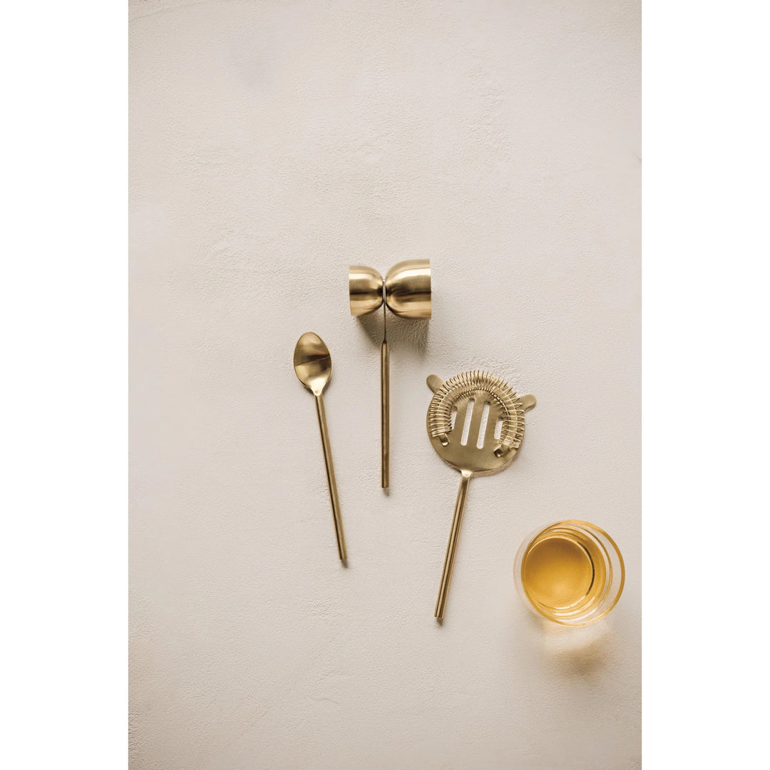 Matte Gold Bar Tools, Set of 3