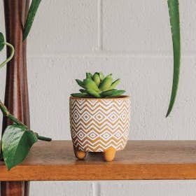 "Saffron" Spark Plant Pot