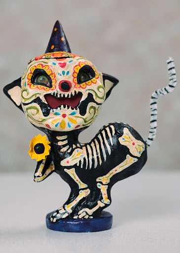Day of the Dead Kitty Luminary