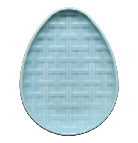 Embossed Egg Plate