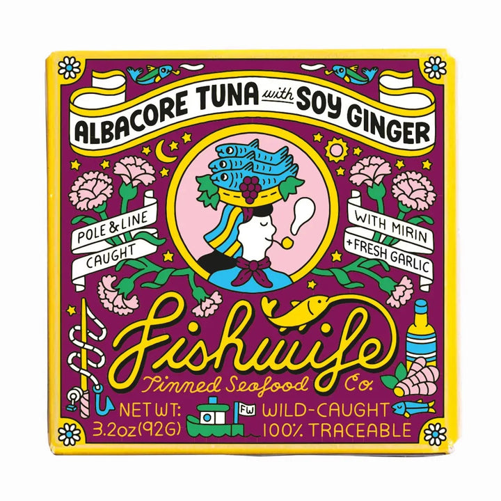 Albacore Tuna with Soy Ginger