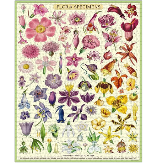 Flora Specimens 1,000 Piece Puzzle
