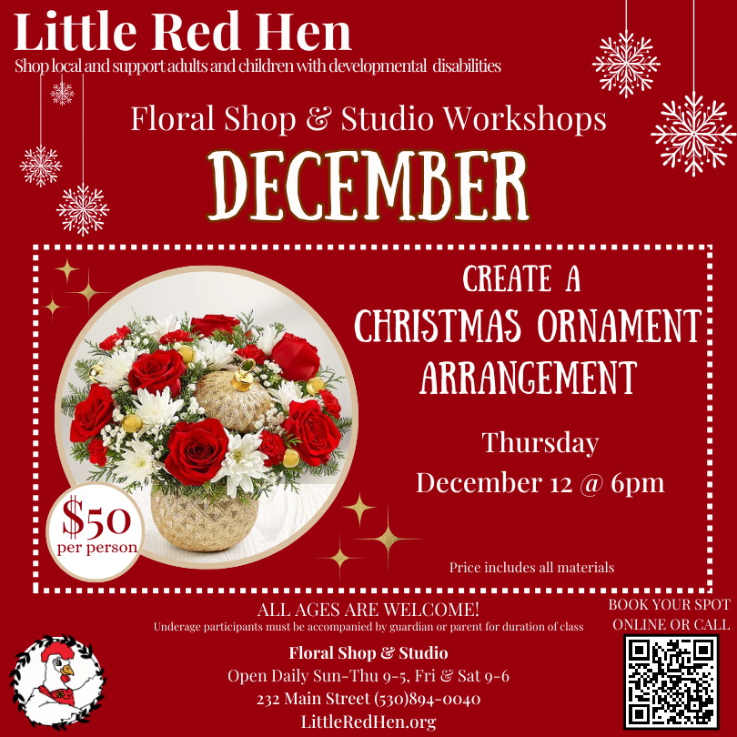 Christmas Ornament Arrangement