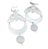 Handmade Luna Moth Earrings