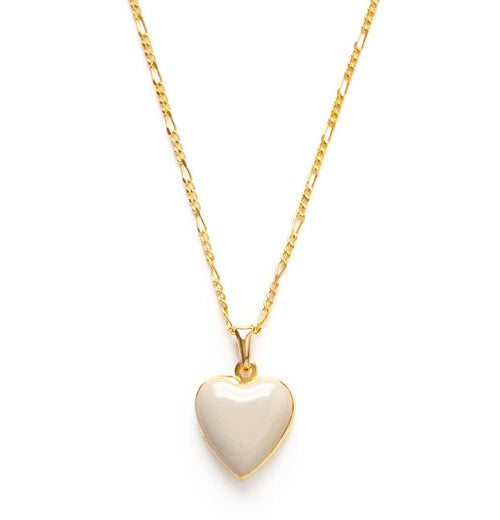 Small Heart Locket Necklace