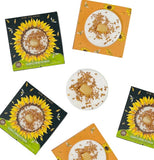 Sunflower Power Honey Bath Bomb with Amber