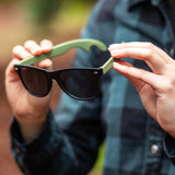 Bottle Opener Sunglasses Green