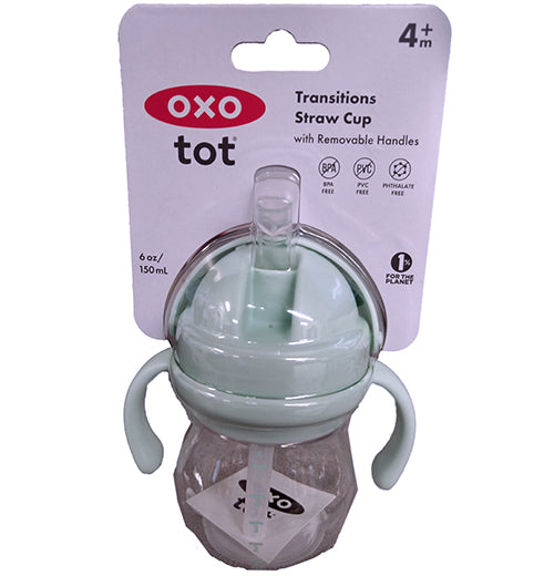 Tot Transitions Straw Cup With Removable Handle