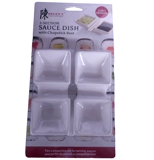 Sauce Dish with Chopstick Rest