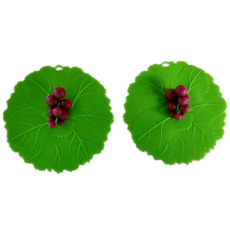 Set of Two Grape Drink Covers