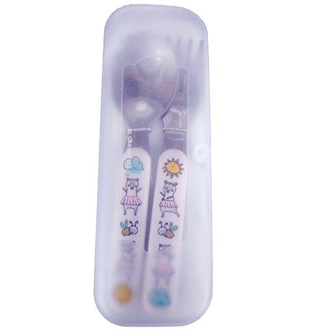 Prairie Kitty Silverware Set