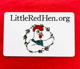 Little Red Hen Gift Card