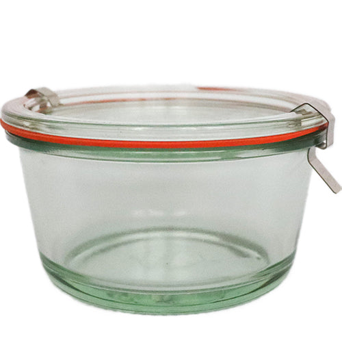 Glass Bowl with Lid